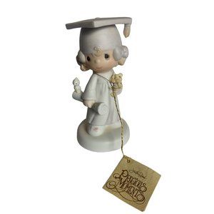 Precious Moments "The Lord Bless You and Keep You" Figurine Graduate Girl 1987